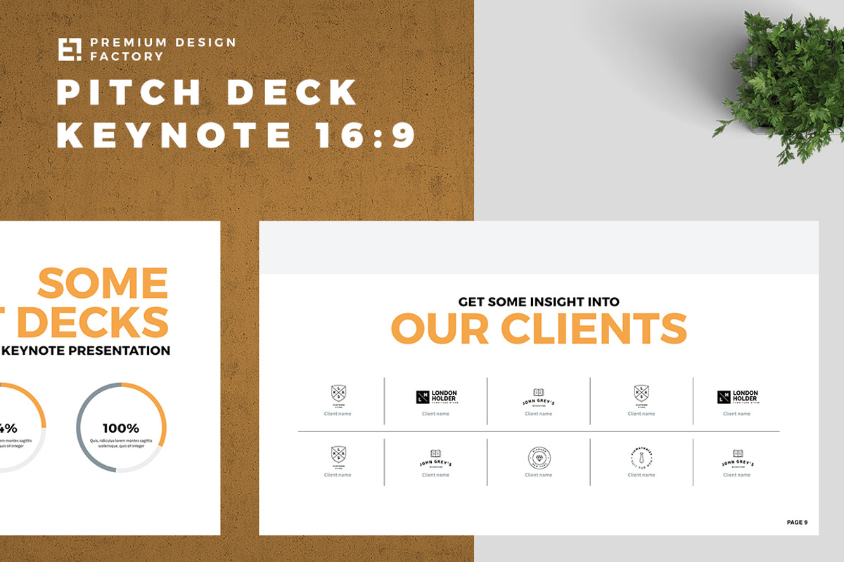 Pitchdeck Presentation Keynote, a Presentation Template by Egotype (Photo 12 of 12)