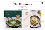 The Rosemary social media template, a Social Media Template by Chanut is industries (Thumbnail 3 of 8)