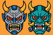 Hannya Oni Masks, a Person Illustration by Deezguizer (Thumbnail 3 of 5)