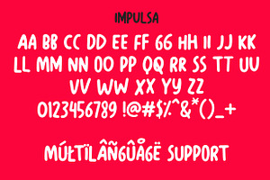 Impulsa - Handwritten Bold