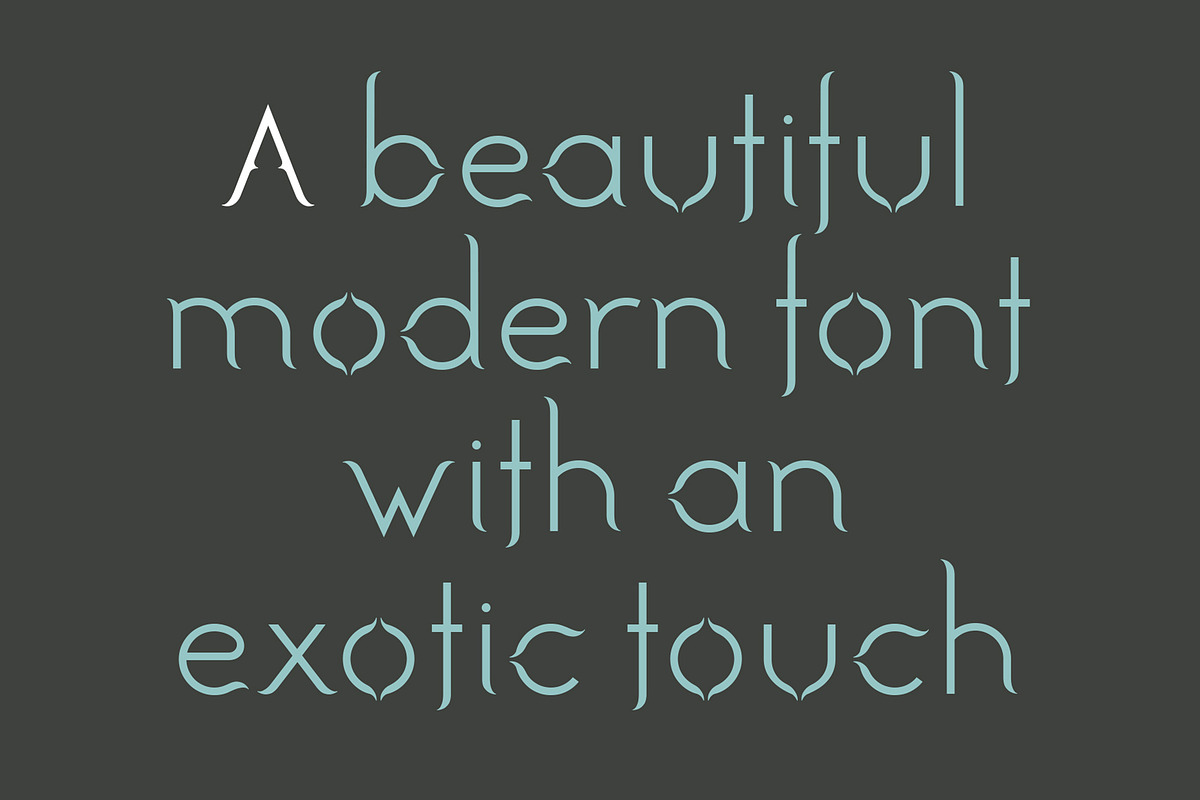 Tagine. Chic new font for designers, a Sans Serif Font by LostandFoundry (Photo 4 of 7)