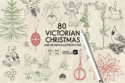 Victorian Christmas + Procreate, a Decorative Illustration by Skliarova (Thumbnail 1 of 10)