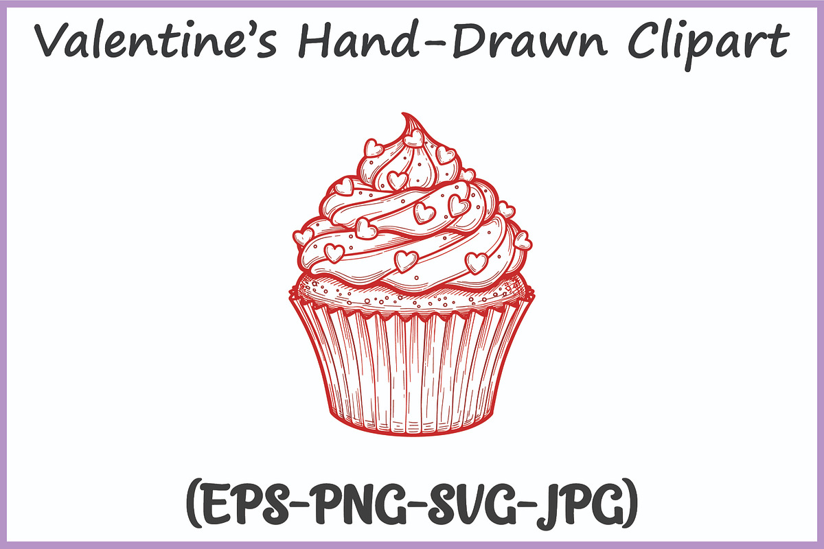 Whimsical Hand-Drawn Valentine SVG, a Seasonal Illustration by Gfx Expert Team (Photo 13 of 15)