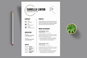 Resume Layout, a Resume Template by ContestDesign