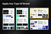 1-Page Brand Guide Sheet, a Branding & Logo Template by Jeremy Mura (Thumbnail 3 of 4)
