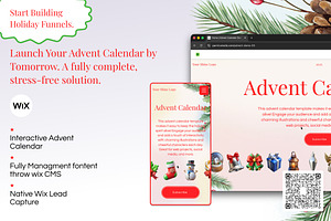 Wix Advent Calendar: Lead Funnel