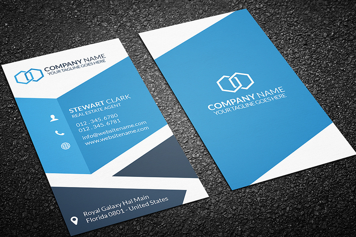 Real Estate Business Card Template, a Business Card Template by Shahjhan (Photo 3 of 3)