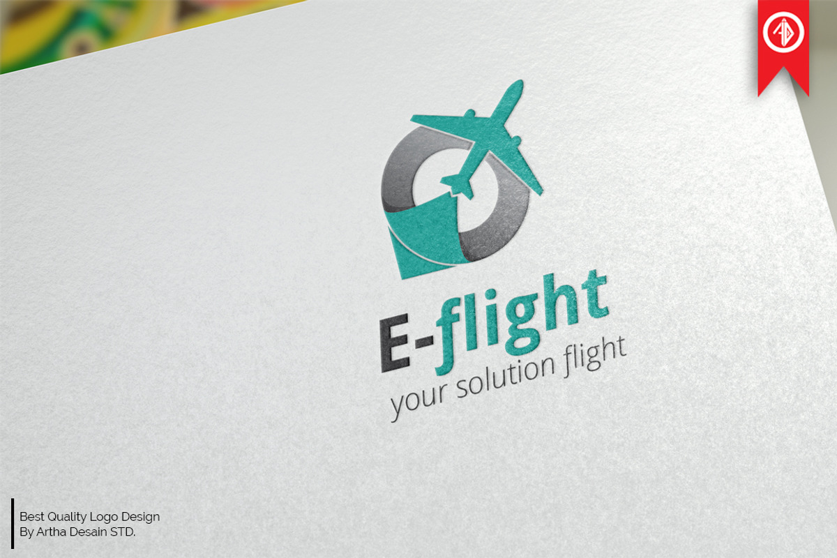 Flight Logo Template, a Branding & Logo Template by Artha Desain