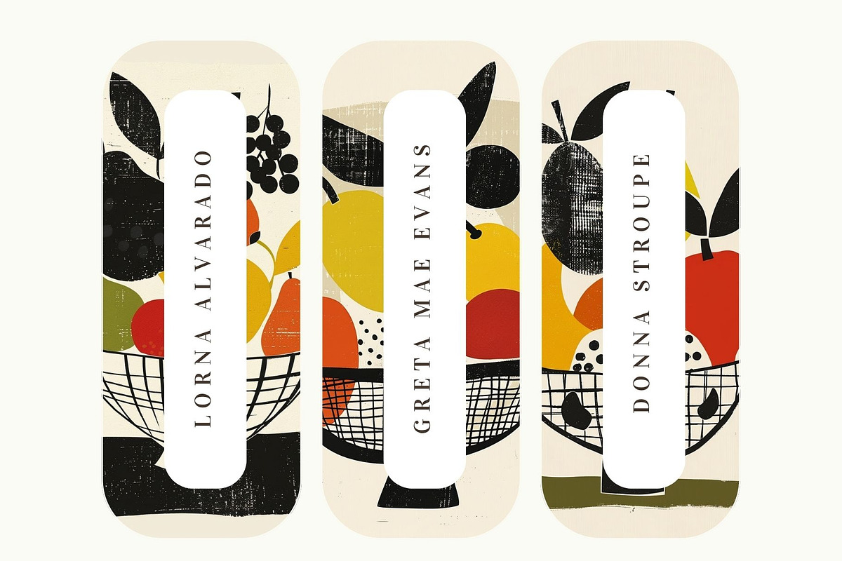 Modern Fruit Art & Layered Clipart, a Wallpaper Graphic by ARTOZEN DIGITAL (Photo 6 of 14)