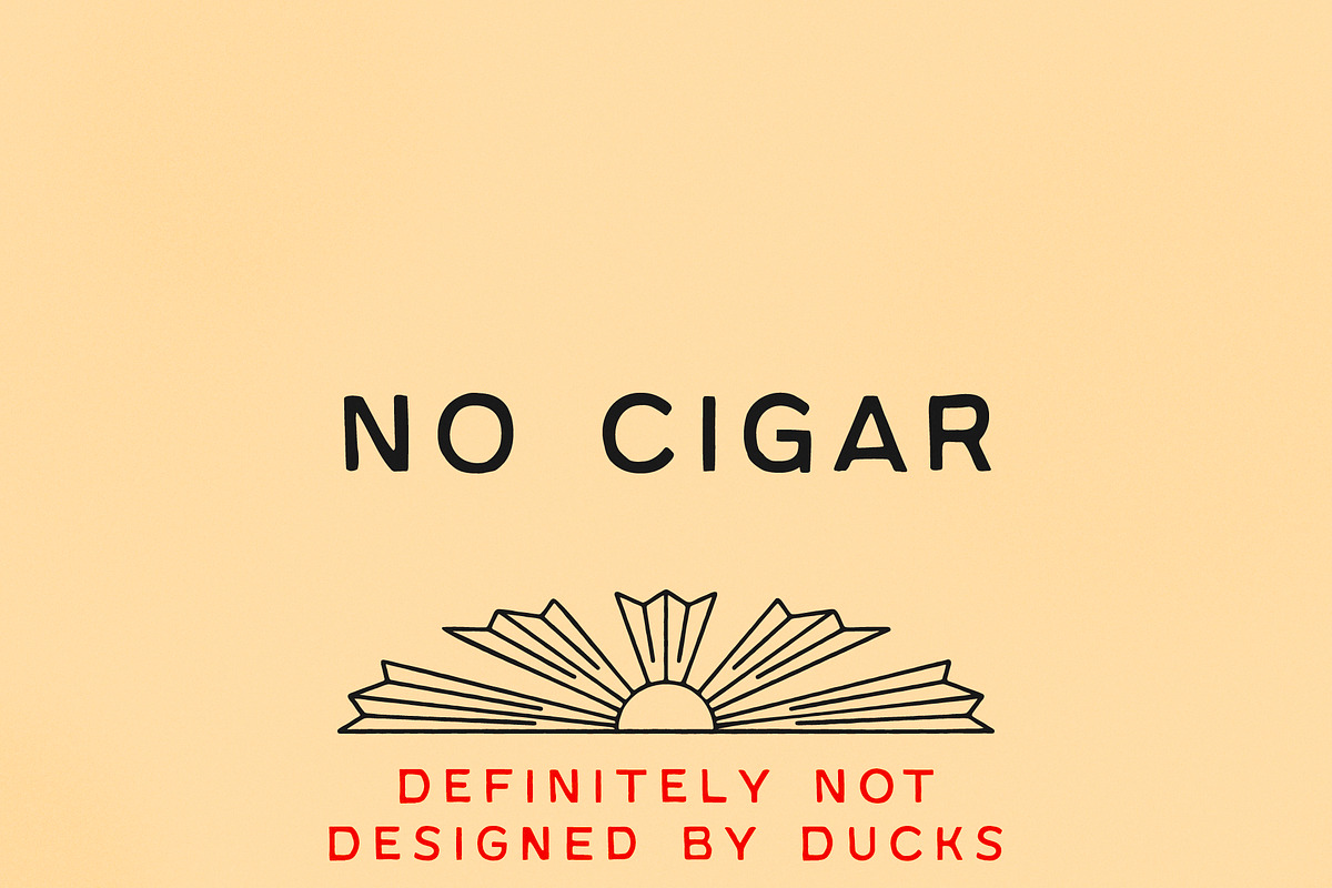 No Cigar Handdrawn Font, a Sans Serif Font by Off The Rack © (Photo 7 of 7)