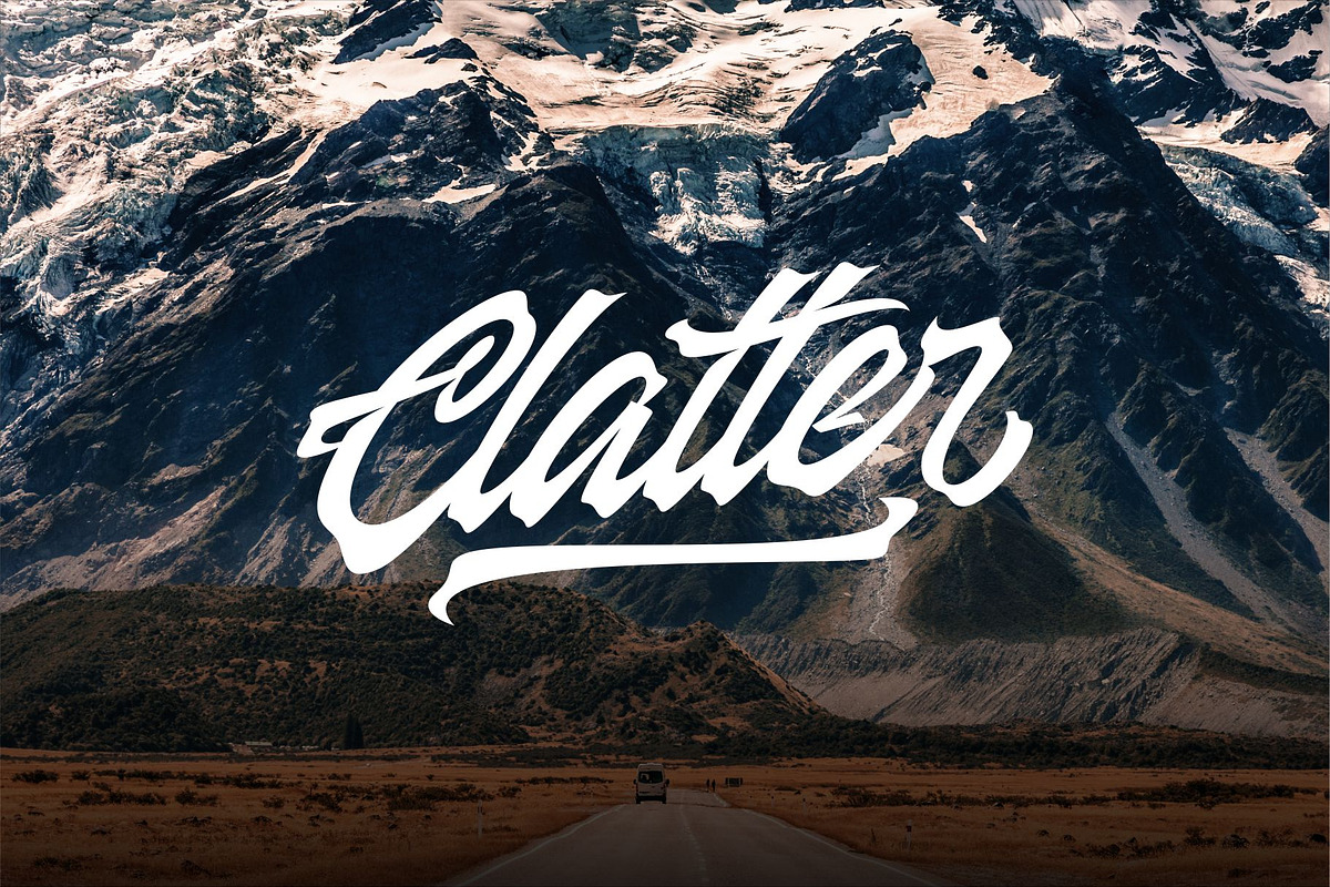 Manhattan Font, a Script Font by Nocturnal Workspace (Photo 6 of 9)
