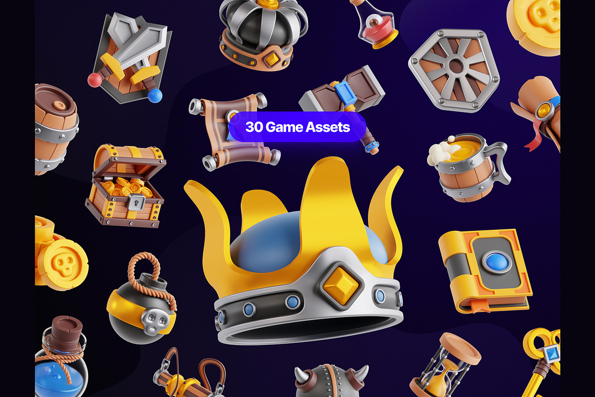 3D Game Assets, an Object 3D Model by Rakata Studio (Photo 6 of 6)
