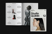 QUINN / Portfolio Magazine Template, a Brochure Template by Studio Dara (Thumbnail 10 of 18)