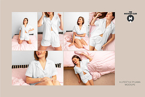 FEMALE PYJAMA MOCKUPS