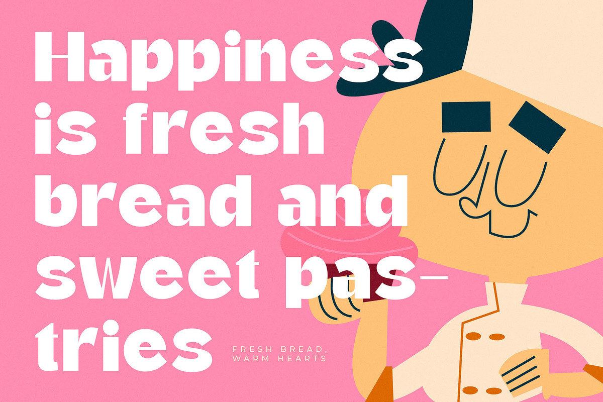 Bakery Cafes Modern Sans Serif, a Serif Font by timelesstype.co (Photo 14 of 20)