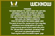 Going Right font, a Sans Serif Font by weknow (Thumbnail 6 of 8)