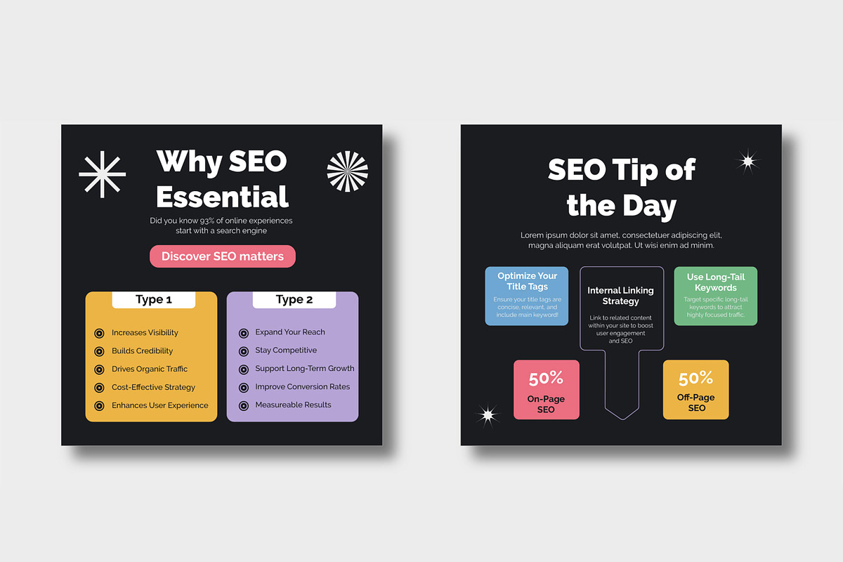 Social Media Marketing Post, a Social Media Template by MightyDesign (Photo 3 of 9)