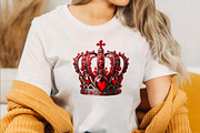 Fairy Queen Crown Sublimation Clipa, an Illustration by SVGArt (Thumbnail 6 of 7)