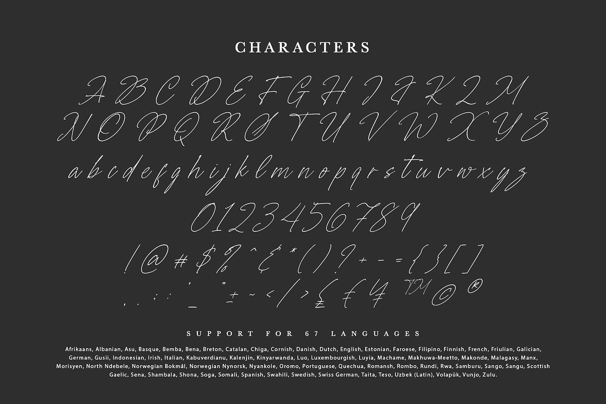 Signatires, a Script Font by din-studio.com (Photo 9 of 10)