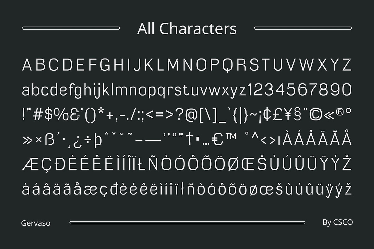Gervaso – Grotesque Font, a Sans Serif Font by Craft Supply Co. (Photo 8 of 8)