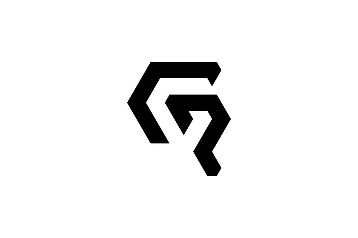 Premium Monogram Logo GR or RG, a Branding & Logo Template by Chroma Desain