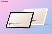 Tablet Dimensions Mockup, a Product Mockup by KL-Webmedia (Thumbnail 5 of 16)