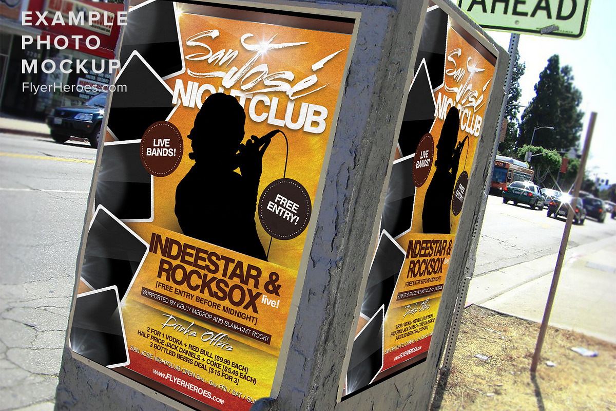 San Jose Flyer Template, a Flyer Template by FlyerHeroes (Photo 3 of 4)