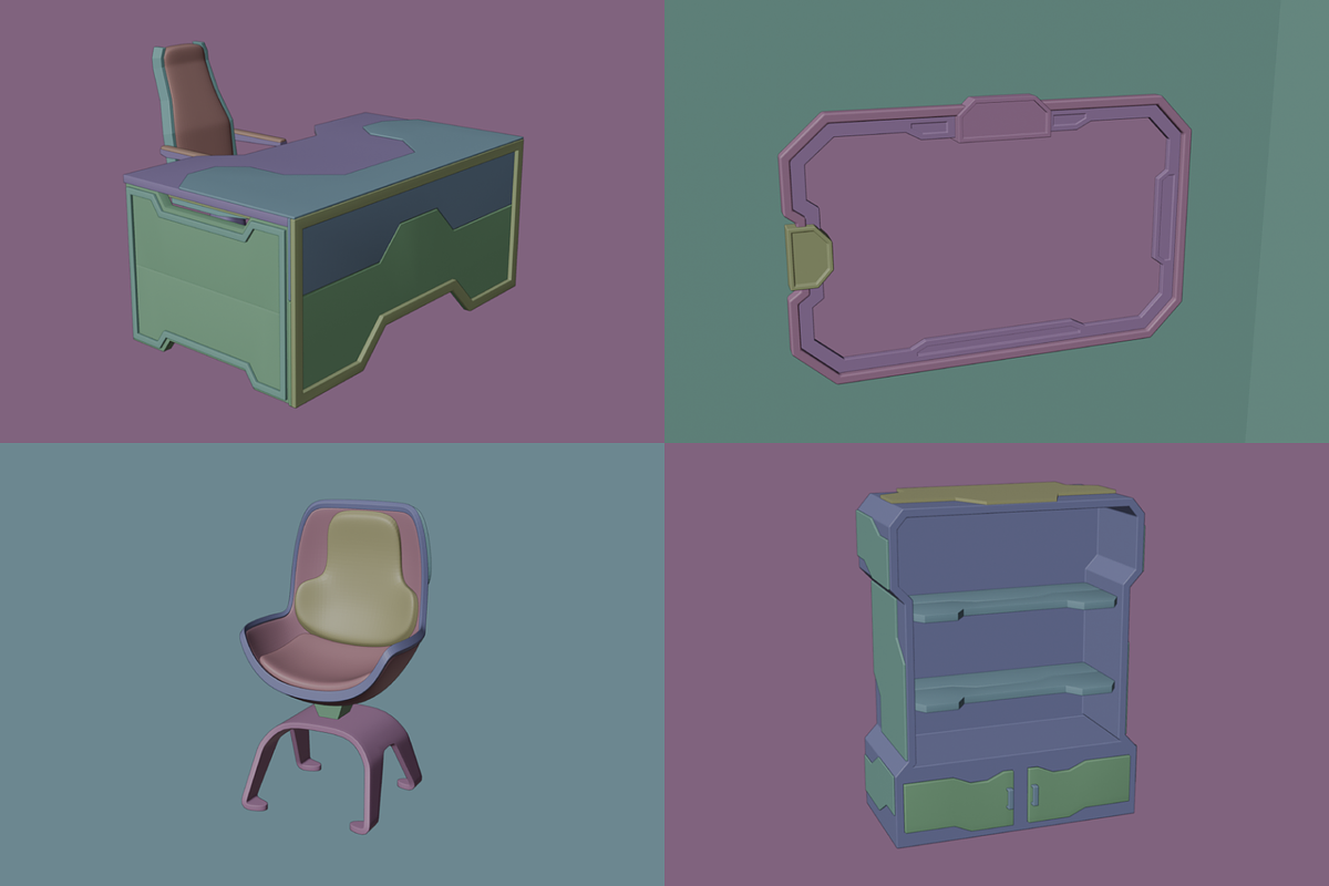Sci-Fi 3D Item Pack, an Object 3D Model by Dudukbersama (Photo 6 of 8)