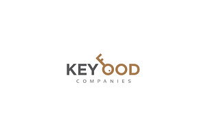Key Food Logo, a Branding & Logo Template by CAIRON CREATIVESTUDIO