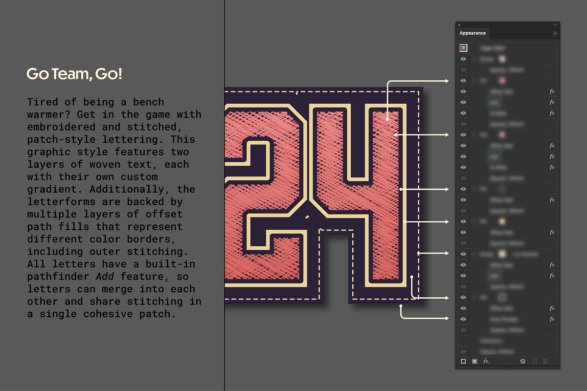 Alive! - Editable Graphic Styles, a Layer Style Add-On by DKNG Studios (Photo 5 of 10)
