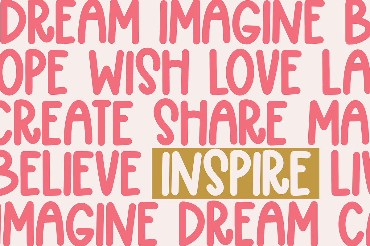 Twinkle | Handwritten Display Font preview 5