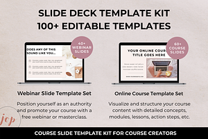 Course Webinar Slide Deck Templates