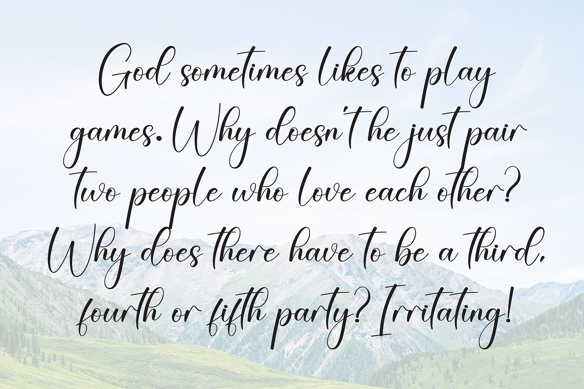 Someday | Script Font, a Handwritten Font by Scratchones (Photo 6 of 9)