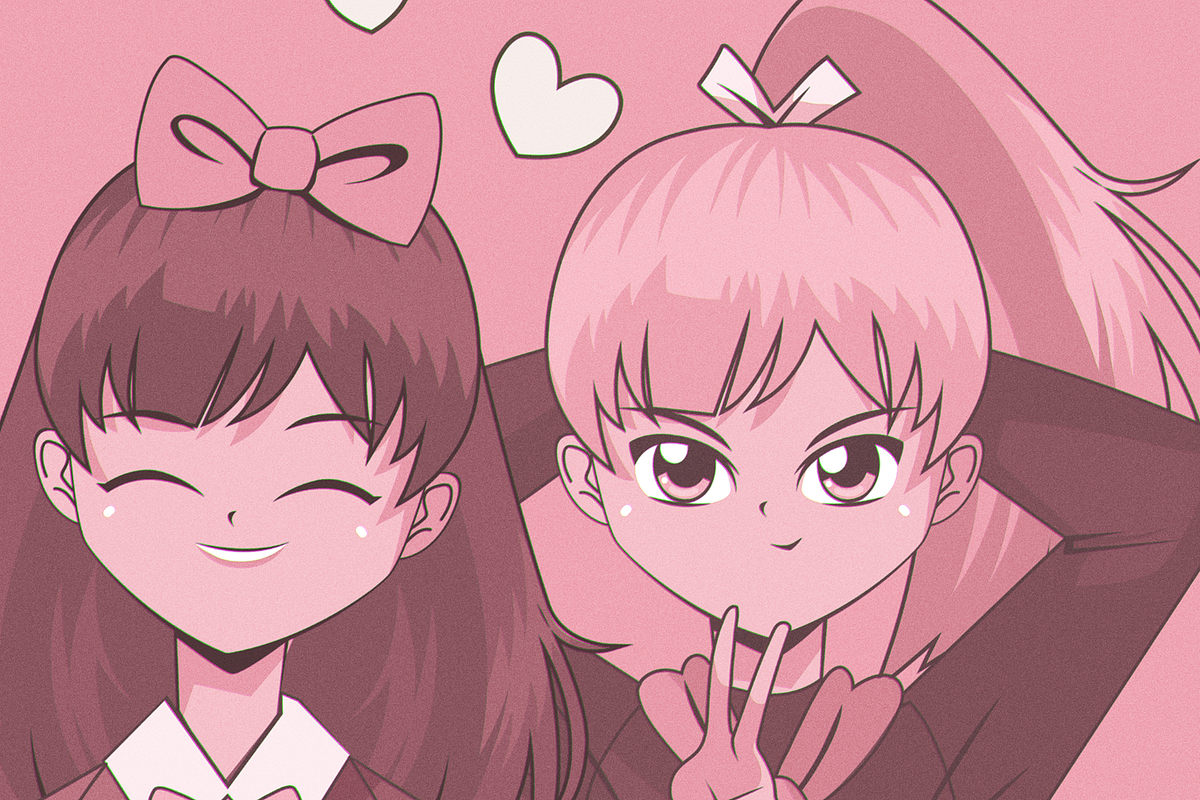 90s Anime Photoshop Template Effect, a Preset Add-On by Mock It Up (Photo 7 of 7)