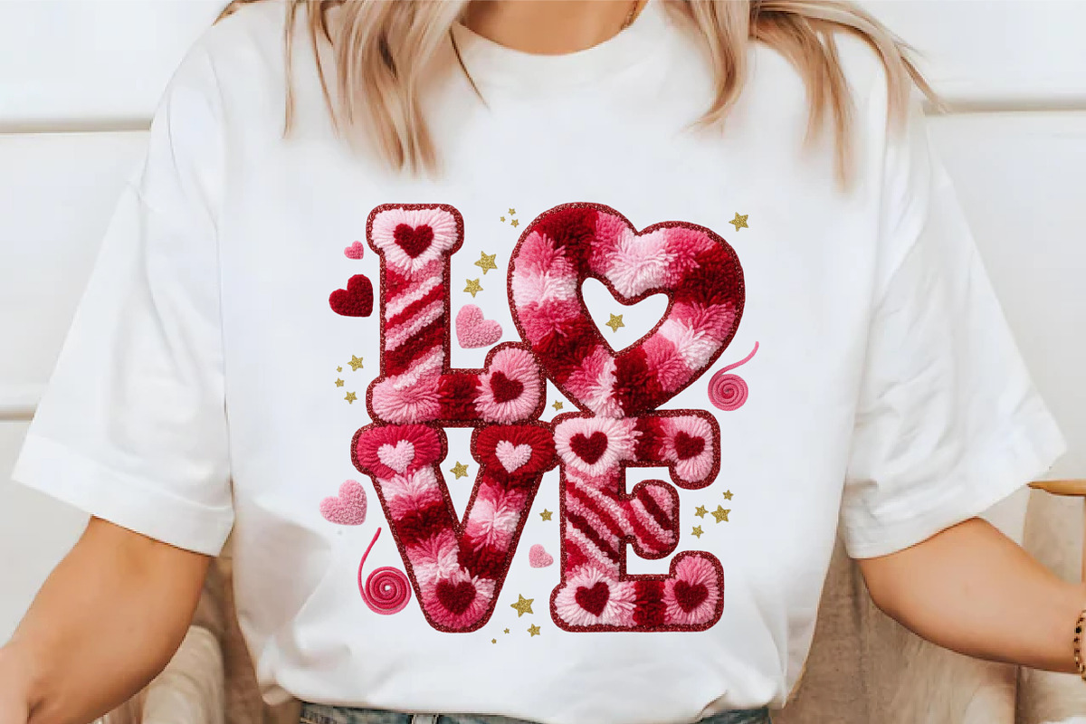 Faux Yarn Valentine Png Valentines L, an Illustration by designcity5 (Photo 1 of 9)