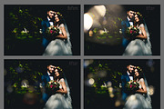 Wedding Art Bokeh Photo Overlays preview 4