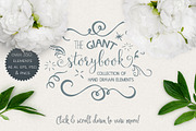 Giant Storybook Elements Collection, an Illustration by By Kerri Ann (Thumbnail 1 of 7)
