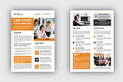 Case Study Flyer Design Template, a Flyer Template by Pixel Pro (Thumbnail 2 of 4)
