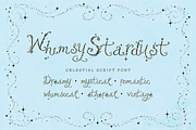 Whimsy Stardust - Script Font, a Script Font by Lilithcollageart (Thumbnail 1 of 6)