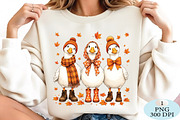 Autumn Geese In Cozy PNG, a Seasonal Illustration by Daily.Designs (Thumbnail 2 of 5)