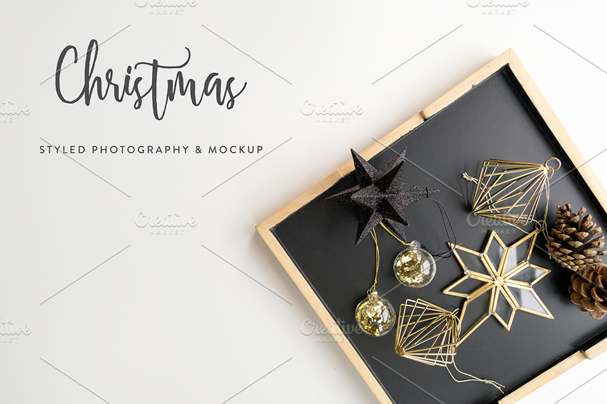 Christmas Styled Photo Bundle #01, an iPad Mockup by GT Studio (Photo 6 of 7)