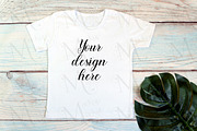 18 Kids White t-shirt Mockup bundle., a Print Template by MockupMarket (Thumbnail 8 of 19)