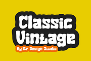 Funky Hurland - Retro & Groovy Font, a Sans Serif Font by QR Design Studio (Thumbnail 3 of 7)