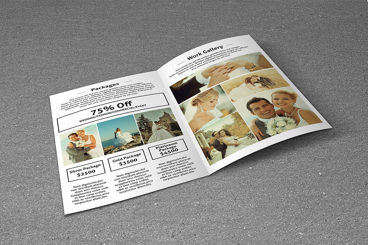 Wedding Photography Brochure-V442, a Brochure Template by Template Shop (Photo 2 of 4)