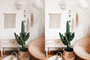 5 BOHO HOME LIGHTROOM PRESETS