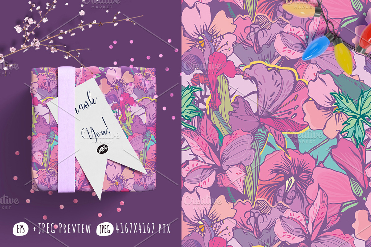 Dream Garden, a Pattern Graphic by Marusha Belle (Photo 6 of 7)
