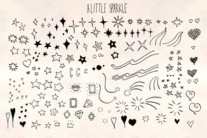 A Little Sparkle 80+ Graphics Bundle