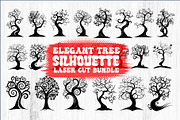 Tree Laser Cut Bundle | Decorative, a Graphic by jahid234 (Thumbnail 1 of 9)