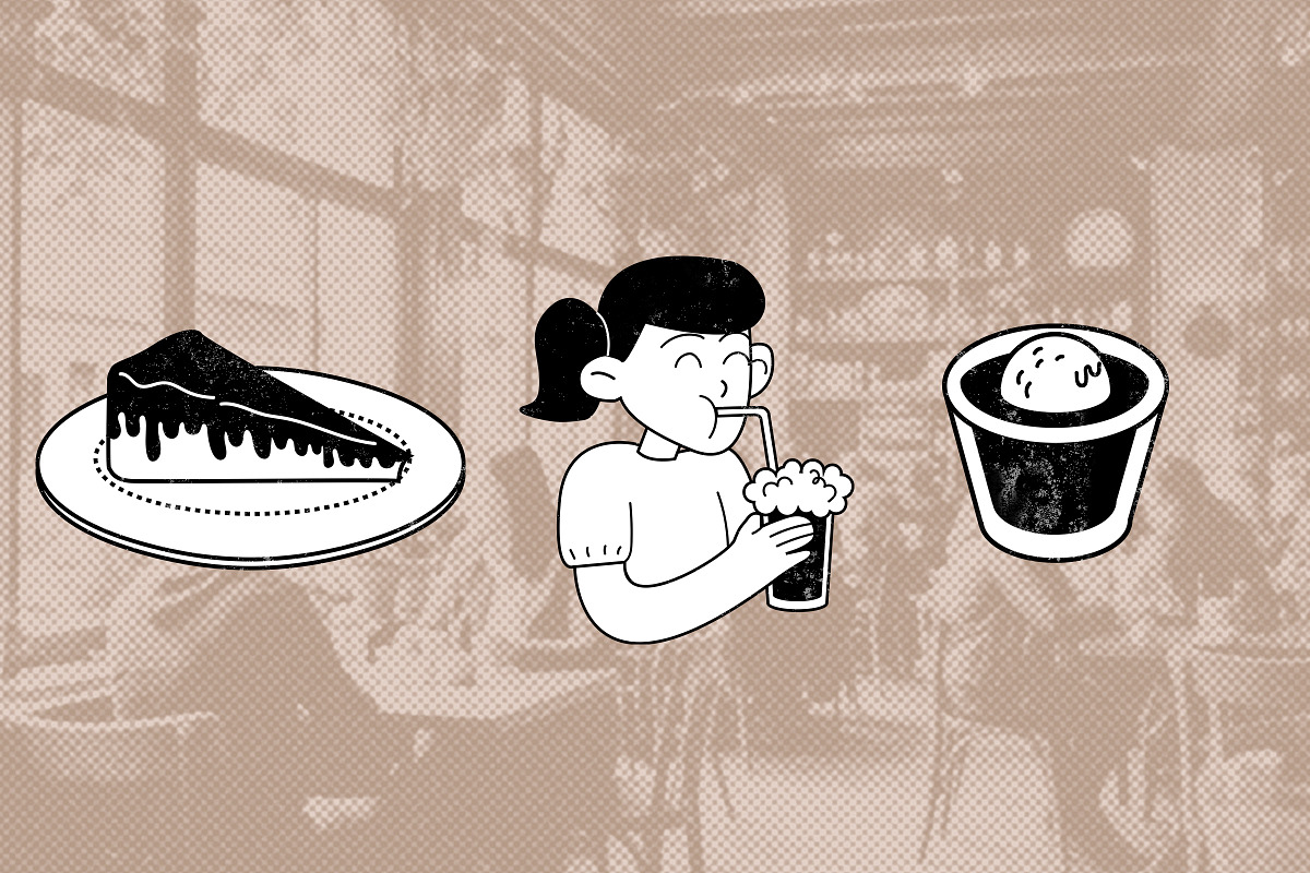 Café: Hand-Drawn People & Food, a Food Illustration by Schumacher Shop (Photo 14 of 14)