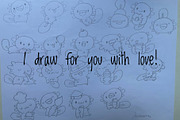 Axolotl Pet Animal Clipart Set, an Animal Illustration by Palau (Thumbnail 7 of 10)